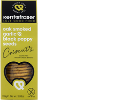 Oak-smoked garlic and black poppy seeds